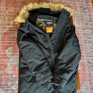 J Crew Nordic parka with PrimaLoft Size Large LG L in Midnight Navy